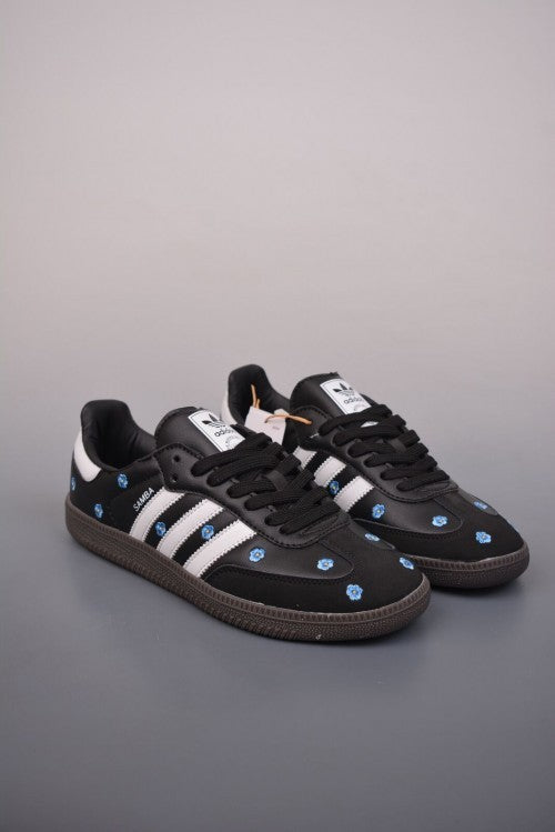 Adida_ss Originals Samba OG Sneakers Light Blue Floral Core Black 175