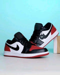 Nikee Air Jordan 1 Low Bred Toe 2.0