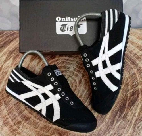 Onitsukaa Tiger Slip On Paraty Black White 5069