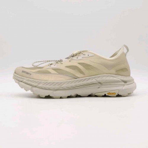 Hoka Satisfy one Mafate Speed 4 Lite Bone