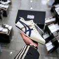 Onitsuka Tiger Mexico 66 Slip On Beige Navy Blue 410