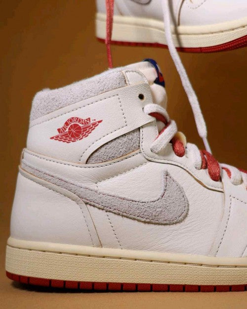 Nikee Air Jordan 1 Retro High Rare Air Sail Cinnabar 5038