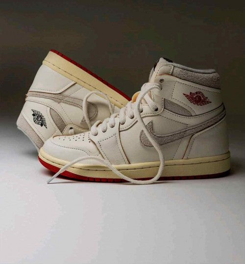 Nikee Air Jordan 1 Retro High Rare Air Sail Cinnabar 5038