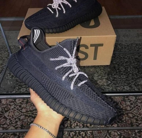 Adida_ss Yeezy 350 V2 Lace Reflective Semi Ua