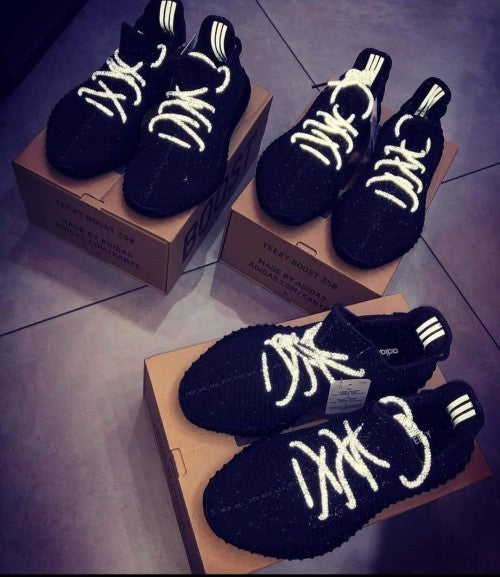 Adida_ss Yeezy 350 V2 Lace Reflective Semi Ua
