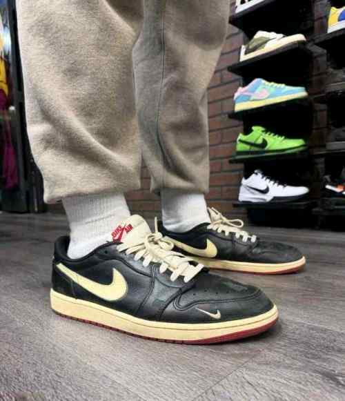 Nikee Air Jordan 1 Low Bike x Nigel Sylvester Semi UA