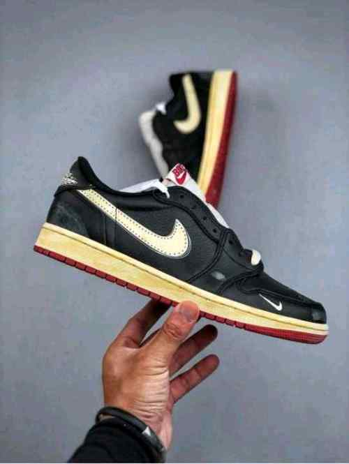Nikee Air Jordan 1 Low Bike x Nigel Sylvester Semi UA