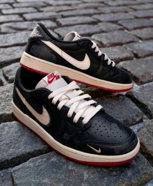 Nikee Air Jordan 1 Low Bike x Nigel Sylvester Semi UA