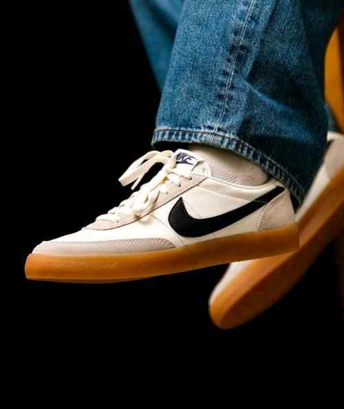 Nikee Killshot 2 Sail Black Gum Yellow Leather