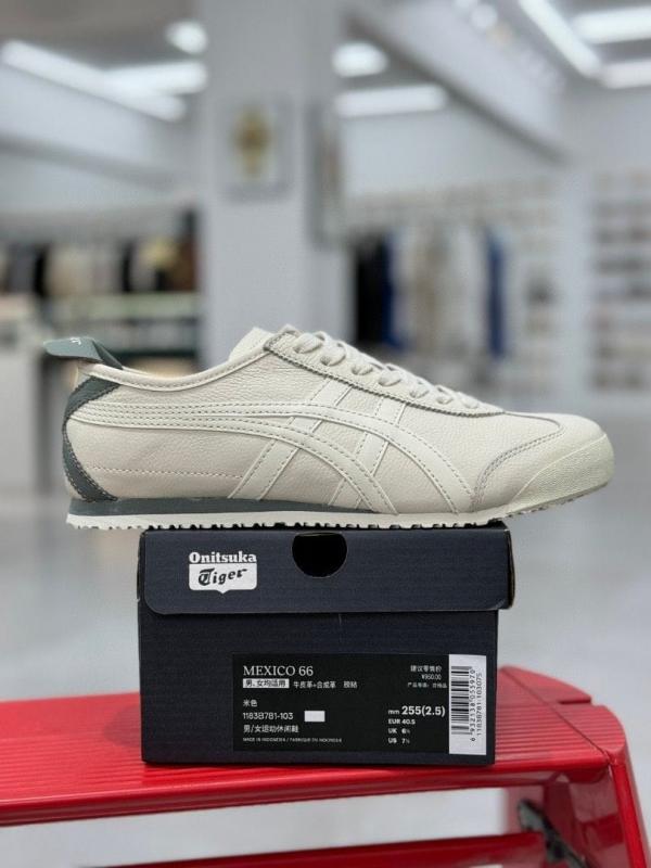 Onitsukaa Tiger Mexico All Cream Gray Sage