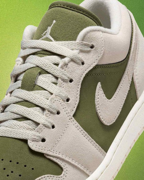 nikee Air Jordan1 Low Medium Olive