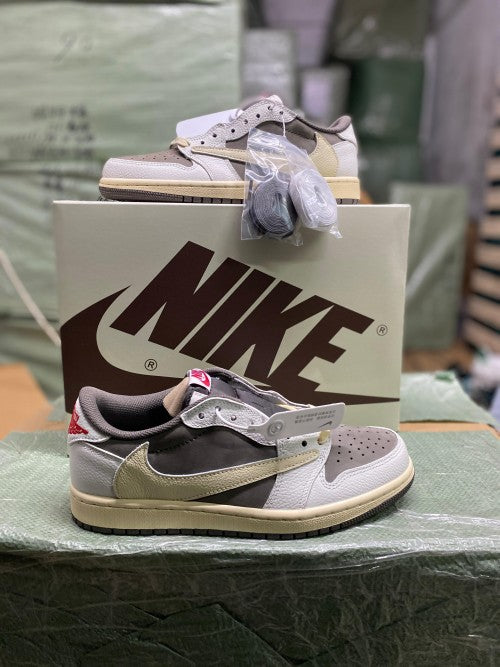 Air Jordan 1 Retro Low OG SP Travis Scott Reverse Mocha UA Quality Fix