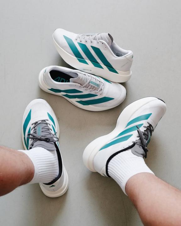 Adida.s Adizero EVO SL White Pure Teal 455