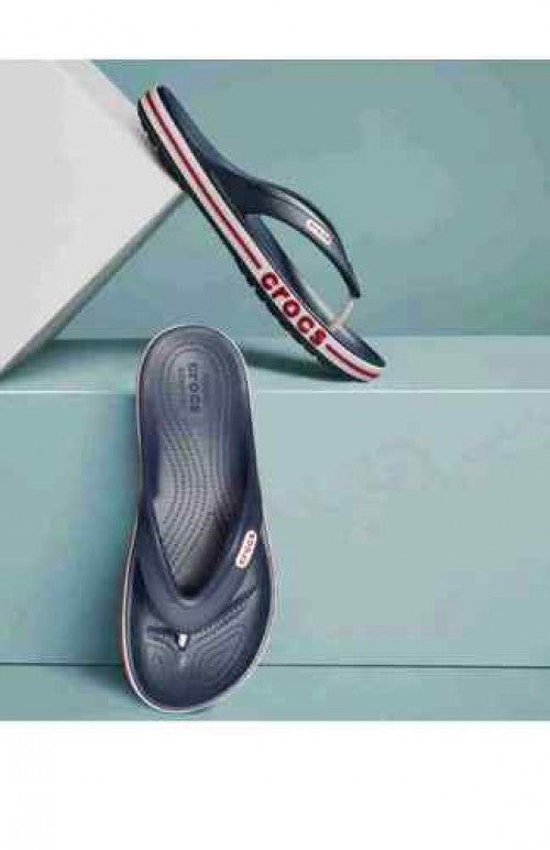 crocss Flip Flops Bayaband Navy Blue