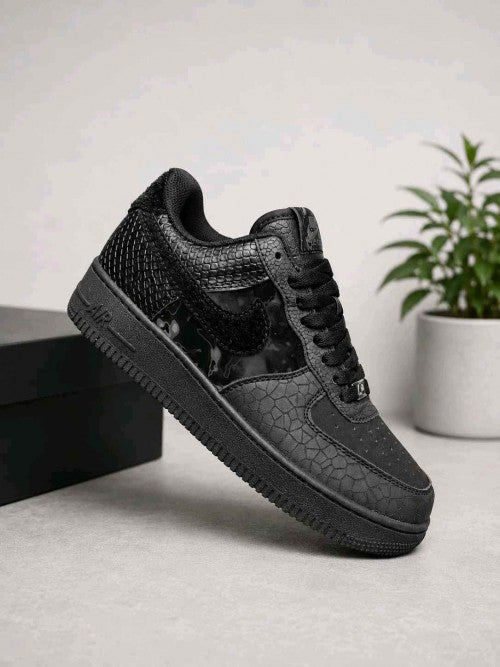 Nikee x Kobe Bryant Air Force 1 Low Triple Black