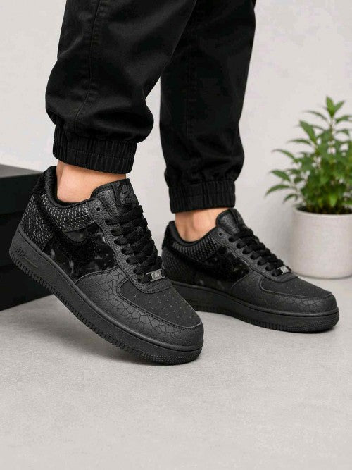 Nikee x Kobe Bryant Air Force 1 Low Triple Black
